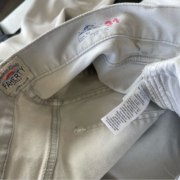 Faherty 5 Pocket Stretch Organic Cotton Pants - Picture 2 of 7